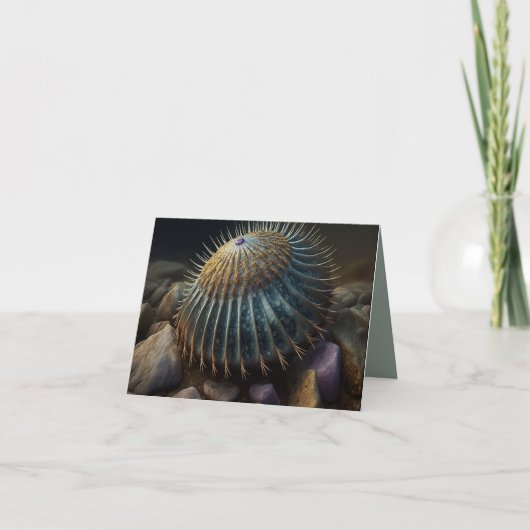 Deep Sea Urchin Kaart (Voorkant)