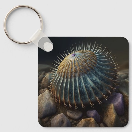 Deep Sea Urchin Sleutelhanger (Voorkant)