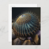 Deep Sea Urchin Uitnodiging Briefkaart (Voorkant / Achterkant)