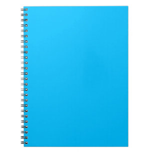 Deep Sky Blue Elementary School Color Design Notitieboek