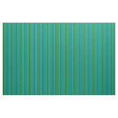 Deep Sky Blue en Dark Green Colored Stripes Stof (Yard (91,4 cm))