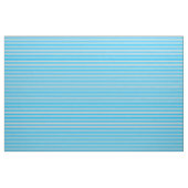 Deep Sky Blue en Light Grey Lines Pattern Stof (Fat Quarter)