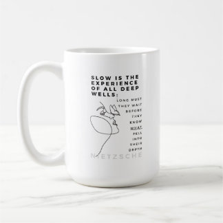 Deep Soul Introvert filosofie citaat Nietzsche Koffiemok