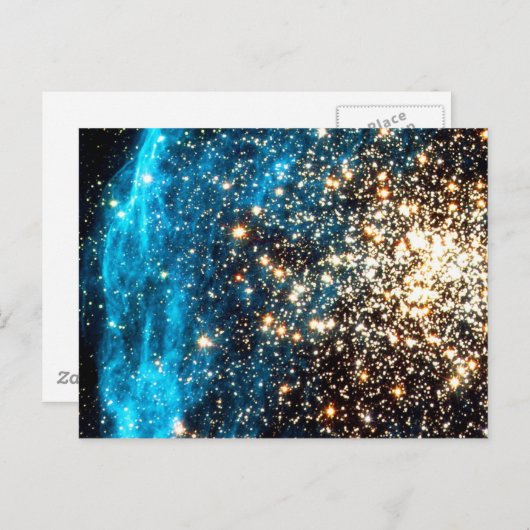 Deep Space Briefkaart (Voorkant / Achterkant)