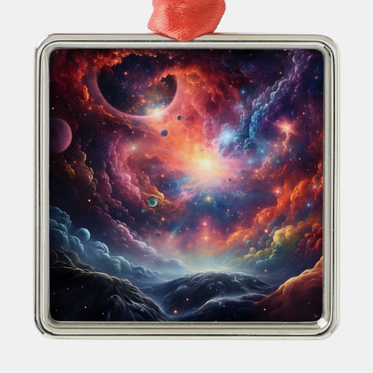 Deep Space Christmas Ornament (Voorkant)