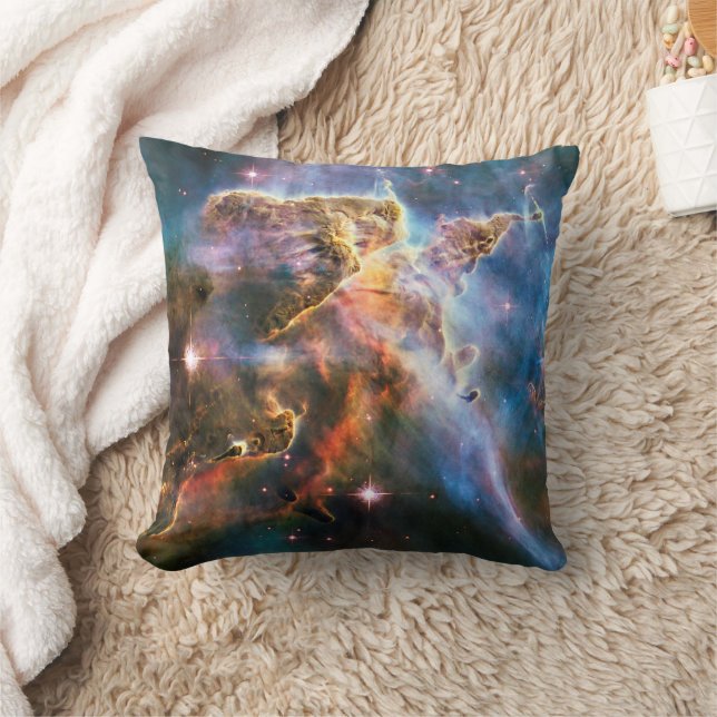Deep Space Cosmic Celestial Nebula vibes esthetisc Kussen (Deken)