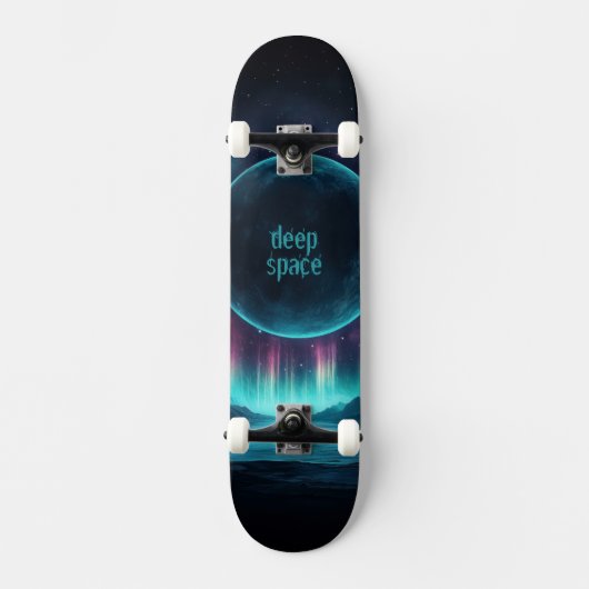 Deep Space Dark Skateboard (Voorkant)