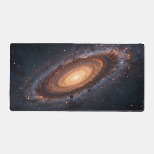 Deep Space Darness and Tranquility Desk Mat - Spa (Recto)