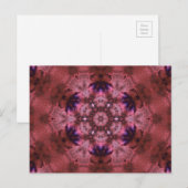 Deep Space Harmonics Mandala Briefkaart (Voorkant / Achterkant)