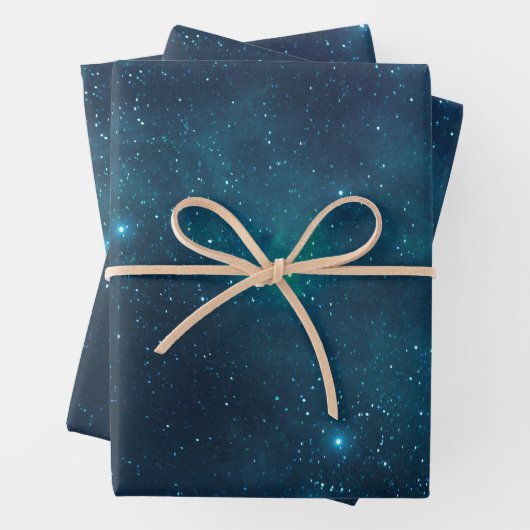 Deep Space Inpakpapier Vel (In situ)
