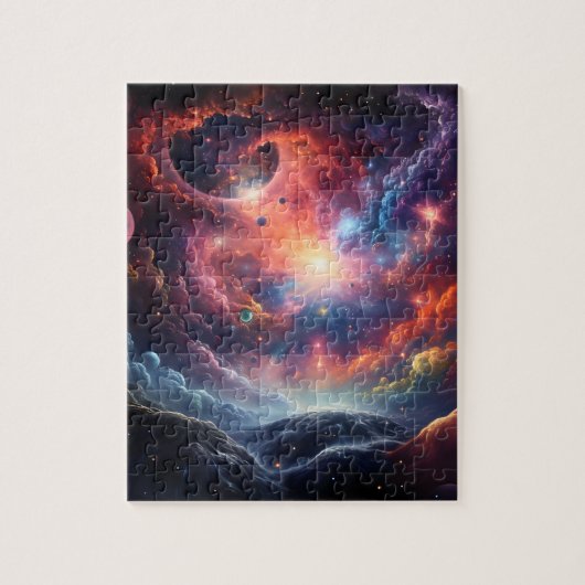 Deep Space Puzzle Legpuzzel (Verticaal)