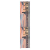 Deep Sunset Chicago Korte Tafelloper (Voorkant)