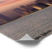 Deep Sunset Chicago Poster (Hoek)