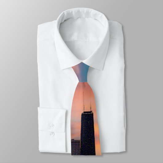 Deep Sunset Chicago Stropdas (Gebonden)