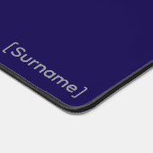 Deep Thinker - Custom Name Robot Brain Desk Mat (Hoek)