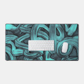 deep thought - black and teal : (Clavier et souris)