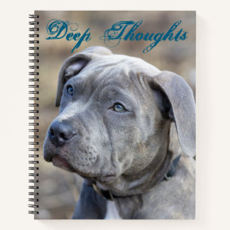 Deep Thoughts full size notitieboek - aanpasbaar