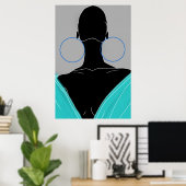 deep vibe poster (Thuiskantoor)