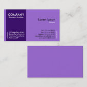 Deep Violet SideBand - Violet (9D68D7) Visitekaartje (Voorkant / Achterkant)