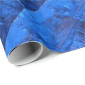 "Deep Water #2" Abstract ontwerppapier Cadeaupapier (Rol Hoek)