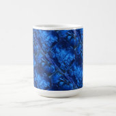 "Deep Waters #2 Carrelé" Résumé Conception Mug (Centre)