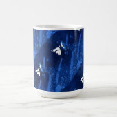 "Deep Waters #3 Tiled" Résumé Conception Mug (Centre)