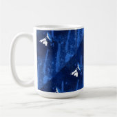"Deep Waters #3 Tiled" Résumé Conception Mug (Gauche)