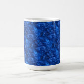 "Deep Waters #5 Tiled" Abstract Design Mug (Centre)
