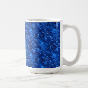 "Deep Waters #5 Tiled" Abstract Design Mug
