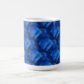 "Deep Waters #6 Carrelé" Résumé Conception Mug (Centre)