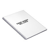 Deep Work No Luck Minimalist Professional Notebook Notitieboek (Rechterzijde)