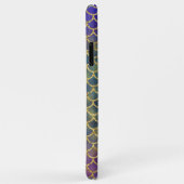Deep Zee Blue Mermaid Scales Design Case-Mate iPhone Case (Achterkant/rechts)