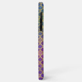 Deep Zee Blue Mermaid Scales Design Case-Mate iPhone Case (Achterkant/links)