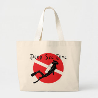 Deep Zee Diva Grote Tote Bag