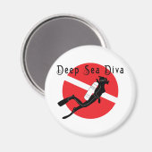 Deep Zee Diva Magneet (Voorkant / Achterkant)