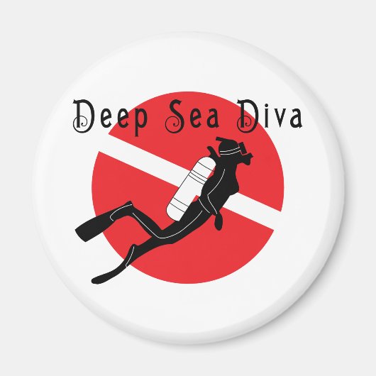 Deep Zee Diva Magneet (Voorkant)