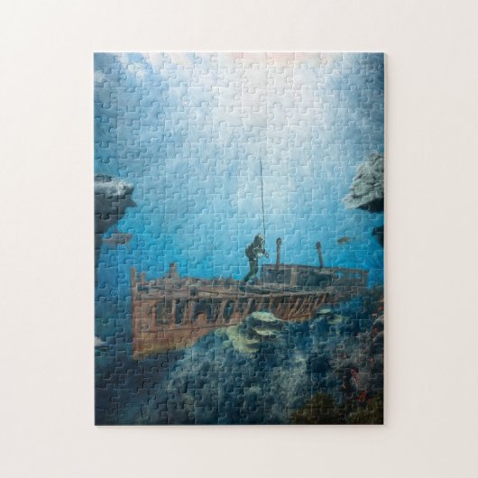 Deep Zee Diver Legpuzzel (Verticaal)