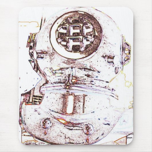 Deep Zee Diver Muismat (Voorkant)