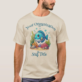 Deep Zee Fish Familie Vakantie  T-shirt
