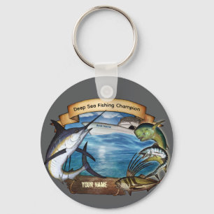 Deep Zee Gevist Champion (jouw naam) Sleutelhanger