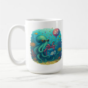 Deep Zee Party: 40ste verjaardag Octopus Mok