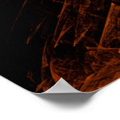 Deep Zee Squid Fractal Art Poster (Hoek)