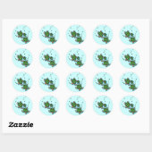 Deep Zee Turtles Sticker (Vel)