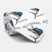 Deep Zee Vissen Marlin Stropdas (Opgerold)