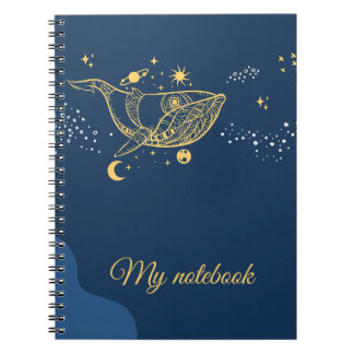 Deep Zee Whales Notitieboek – Ocean Depths Journal