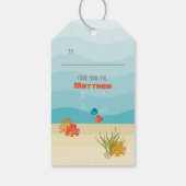 Deep Zee Yellow Submarine Cadeaulabel (Achterkant)