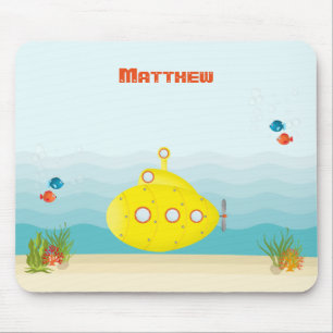 Deep Zee Yellow Submarine Muismat