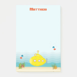 Deep Zee Yellow Submarine Post-it® Notes
