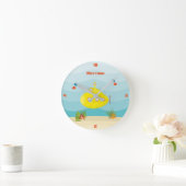 Deep Zee Yellow Submarine Ronde Klok (Huis)