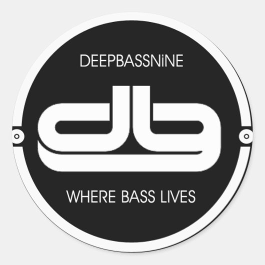 Deepbassnine, Où Bass vit Sticker (Devant)